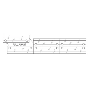 Tabbies 58392 Two Hole Reinforcing Strips
