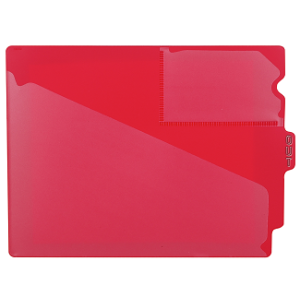 Tabbies 74500 Red Center Tab Vinyl Out Guides