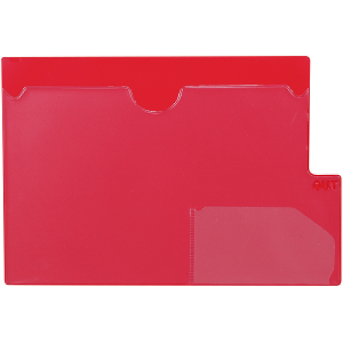 Tabbies 74580 Red Large Tab Vinyl Out Guides