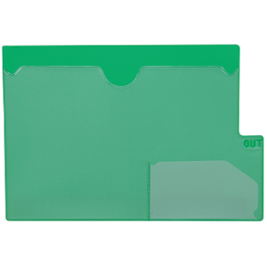 Tabbies 74585 Green Large Tab Vinyl Out Guides