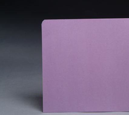 File Folders Lavender 1/3 Cut Top Tab
