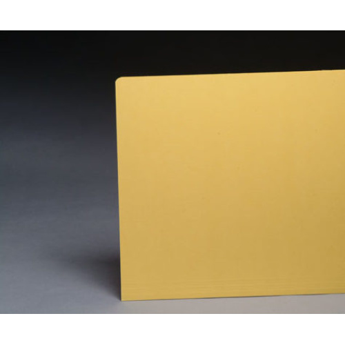 Yellow Color File Folders 1/3 Cut Top Tab, Letter Size (Box of 100)