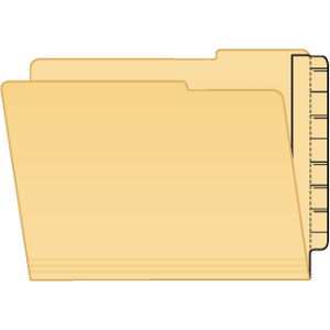 Tabbies 55991 Bulk 1000 Extenda Folder Strips 9.25 X 3.25