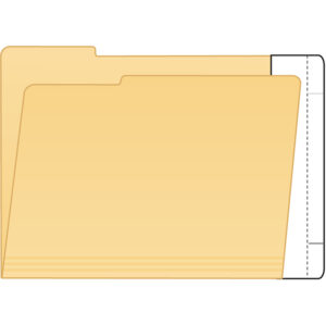 Tabbies 55995 Extenda Folder Strips 9 X 3.75