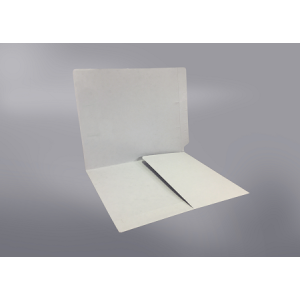 Gray Color File Folders, Full Cut End Tab, Letter Size, 1/2 Pocket Inside Front (Box of 50)