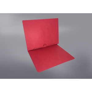 Red Color File Folders, Full Cut End Tab, Letter Size, Full Back Pocket (Box of 50)