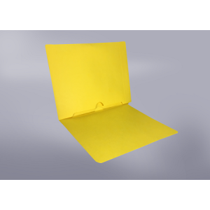 Yellow Color File Folders, Full Cut End Tab, Letter Size, Full Back Pocket (Box of 50)