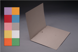 Color File Folders, Full Cut End Tab, Letter Size, Full Back Pocket (Box of 50)