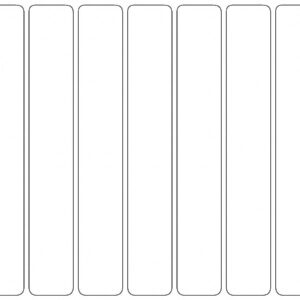 7-Up Full Top or End Tab File Folder Labels